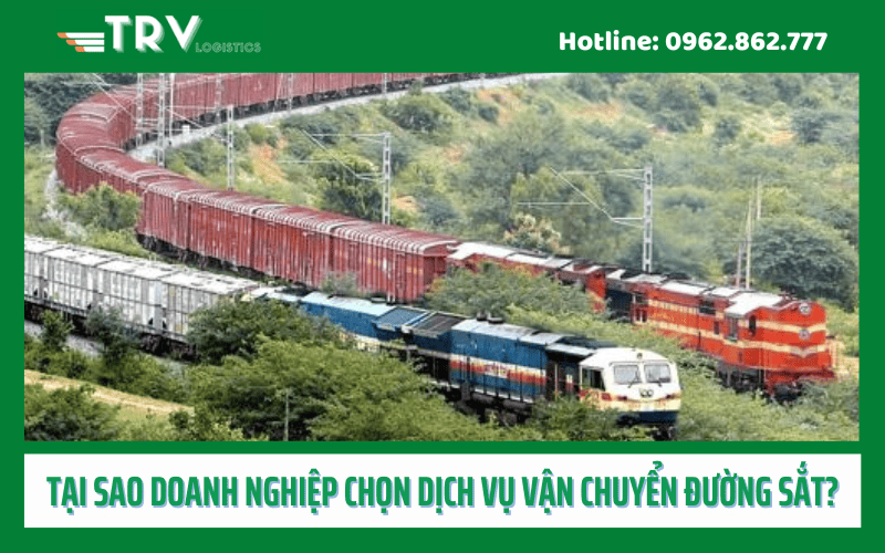 dịch vụ vận chuyển đường sắt